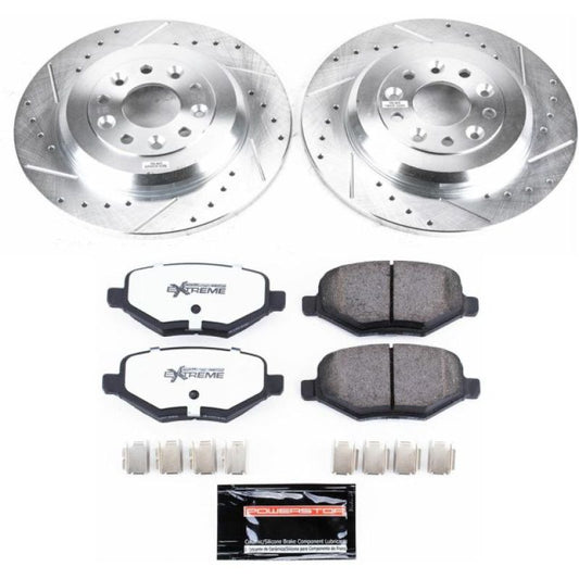 Power Stop 11-15 Ford Edge Rear Z36 Truck & Tow Brake Kit