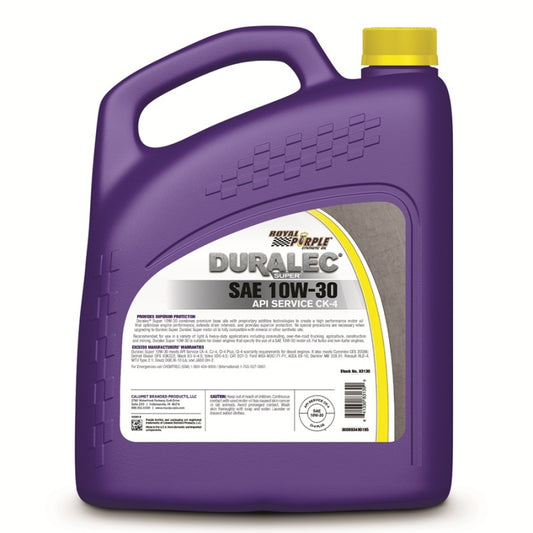 Royal Purple Duralec Super Diesel 10W-30 CK-4 Motor Oil - 1 Gallon