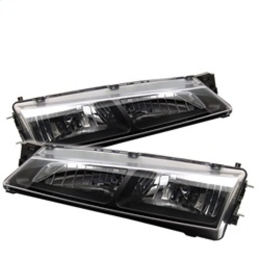 Spyder Nissan 240SX 97-98 Crystal Headlights Black HD-YD-N294-BK