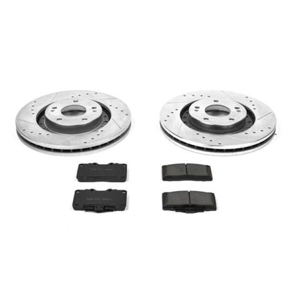 Power Stop 94-96 Dodge Stealth Front Z23 Evolution Sport Brake Kit