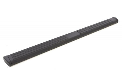 Lund 07-17 Chevy Silverado 1500 Crew Cab 6in. Oval Straight Black Nerf Bars - Black