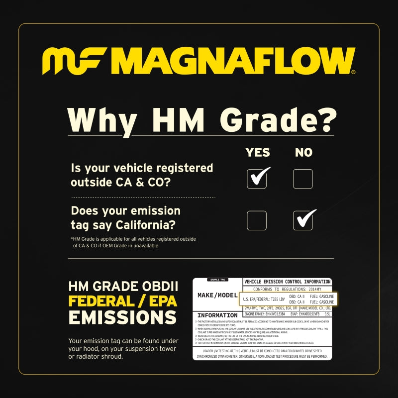 MagnaFlow Conv DF 01-05 Honda S2000 2.0L (49 State)