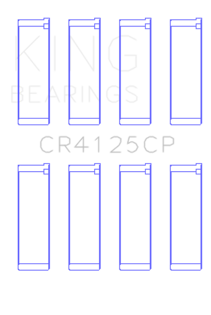 King Engine Bearings Subaru Ej20/Ej22/Ej25 (Incl. Turbo) (Size +0.25mm) Connecting Rod Bearing Set