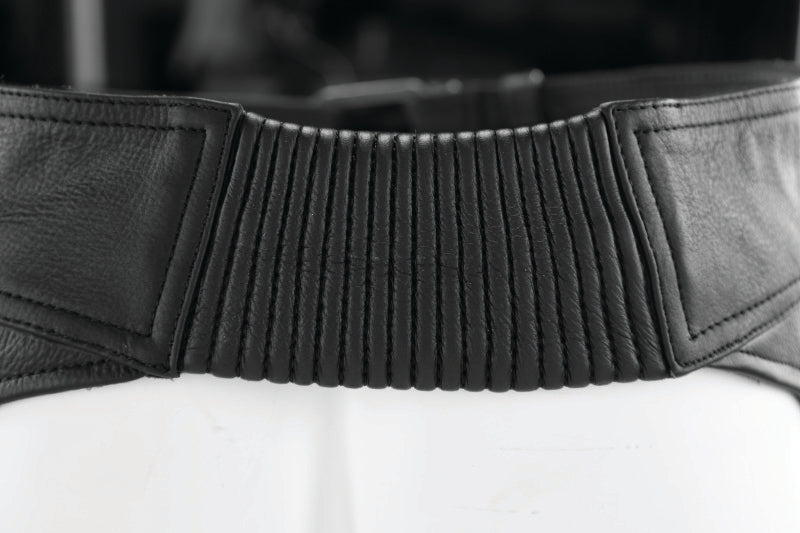 Kuryakyn Leather By River Road Plains Leather Chaps Black Womens - Small