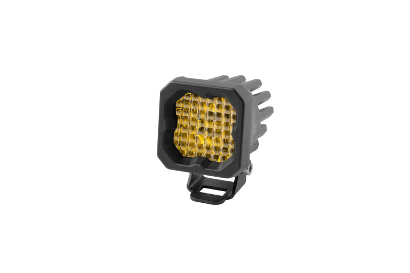 Diode Dynamics Stage Series C1 LED Pod Pro - Yellow Wide Standard ABL Each