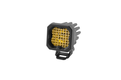 Diode Dynamics Stage Series C1 LED Pod Sport - Yellow Wide Standard ABL Each