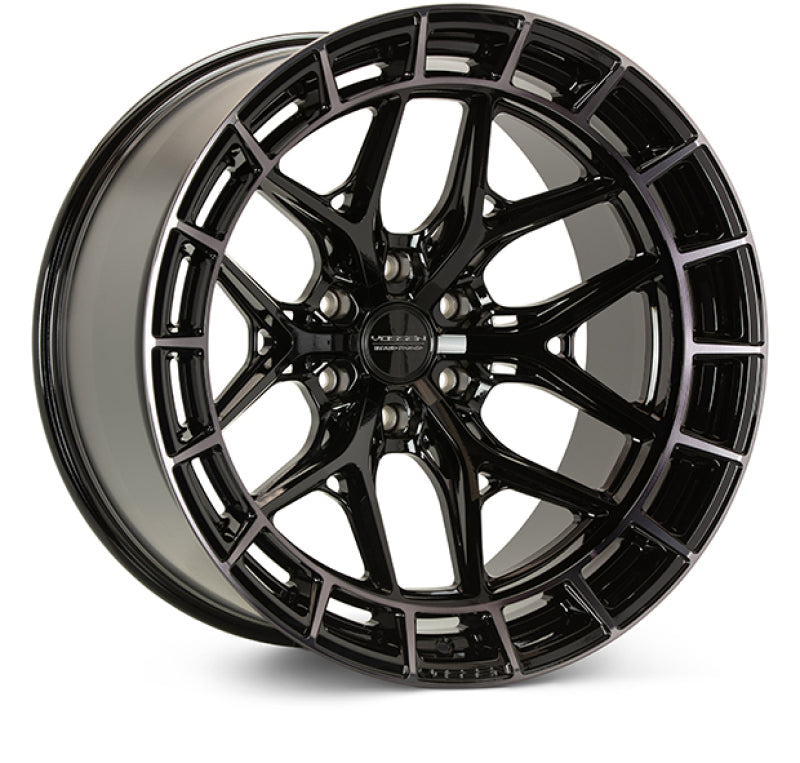 Vossen HFX-1 22x9.5 / 6x139.7 BP / ET20 / 106.1 CB / Deep - Tinted Gloss Black Wheel