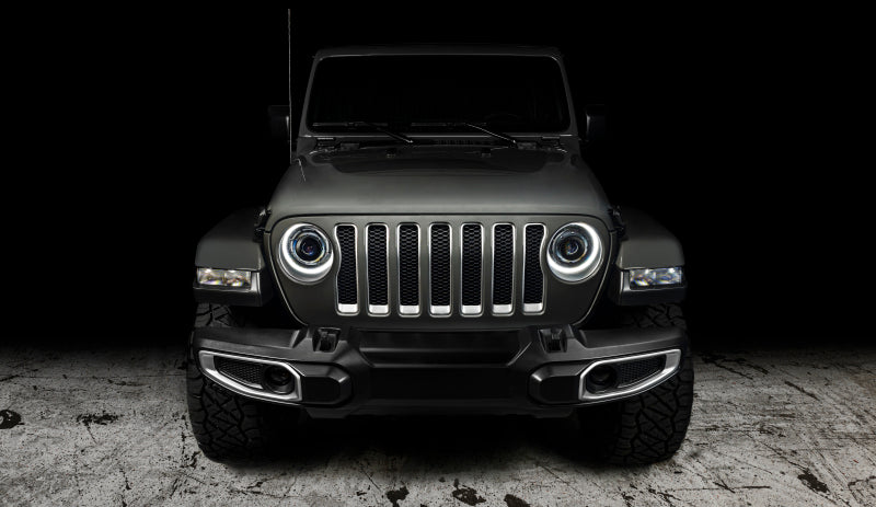 Oracle Oculus Bi-LED Projector Headlights for Jeep JL/Gladiator JT - Matte Blk - 5500K SEE WARRANTY