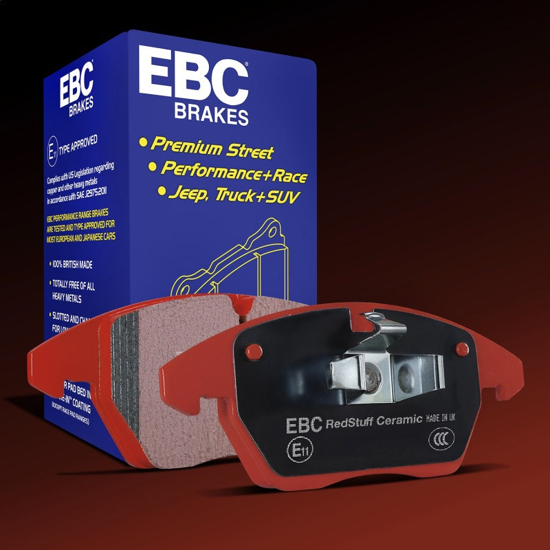 EBC 16-21 Subaru WRX 2.0T (Excl 2022+ Models) Redstuff Front Brake Pads
