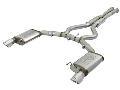 aFe 11-21 Dodge Durango V6-3.6L/V8-5.7L MACH Force-Xp 304 SS Cat-Back Exhaust System w/ Polished Tip Precision R