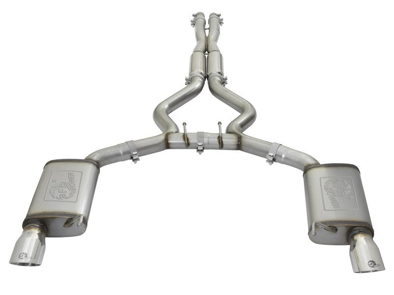 aFe 11-21 Dodge Durango V6-3.6L/V8-5.7L MACH Force-Xp 304 SS Cat-Back Exhaust System w/ Polished Tip Precision R