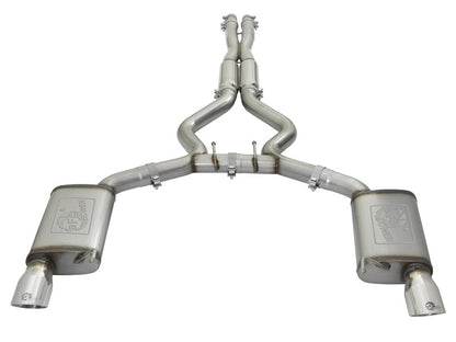 aFe 11-21 Dodge Durango V6-3.6L/V8-5.7L MACH Force-Xp 304 SS Cat-Back Exhaust System w/ Polished Tip Precision R