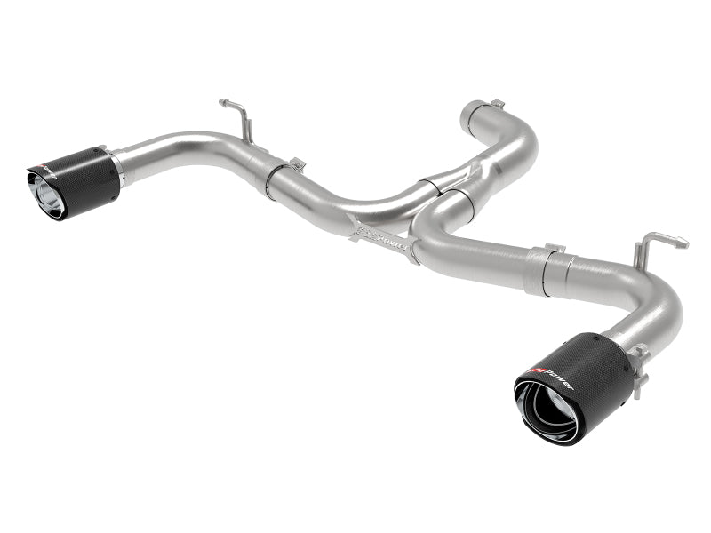 aFe 18-20 VW GTI (MK7.5) 2.0L MACH Force-Xp 3in to 2.5in 304 SS Axle-Back Exhaust System- Carb. Tips Precision R