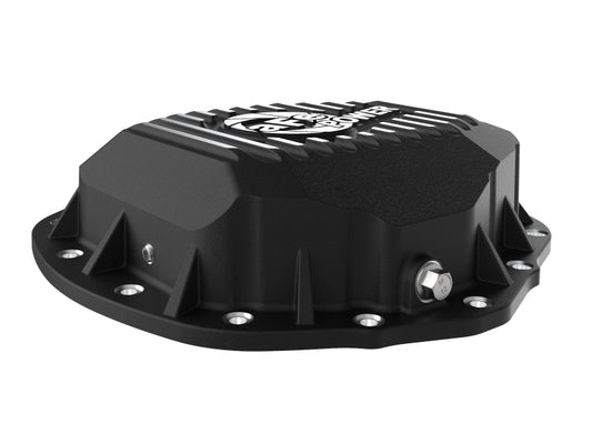 aFe 19-23 Dodge Ram 2500/3500 Pro Series Rear Differential Cover - Black w/ Machined Fins Precision R