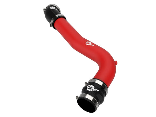 aFe 20-23 Ford Explorer ST V6 3.0L (tt) BladeRunner 2-3/4in Aluminum Cold Charge Pipe - Red Precision R