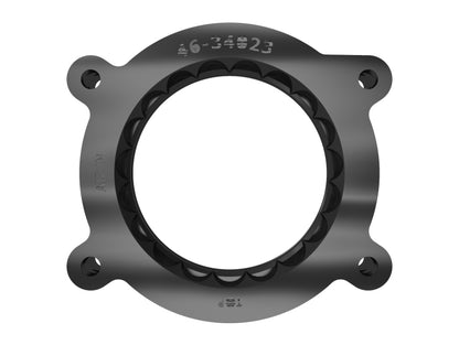 aFe 2020 Vette C8 Silver Bullet Aluminum Throttle Body Spacer / Works With aFe Intake Only - Black Precision R