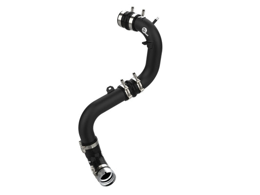 aFe 21-22 Ford Bronco V6-2.7Ltt BladeRunner 2.75in Alum Cold Charge Pipe - Black Precision R