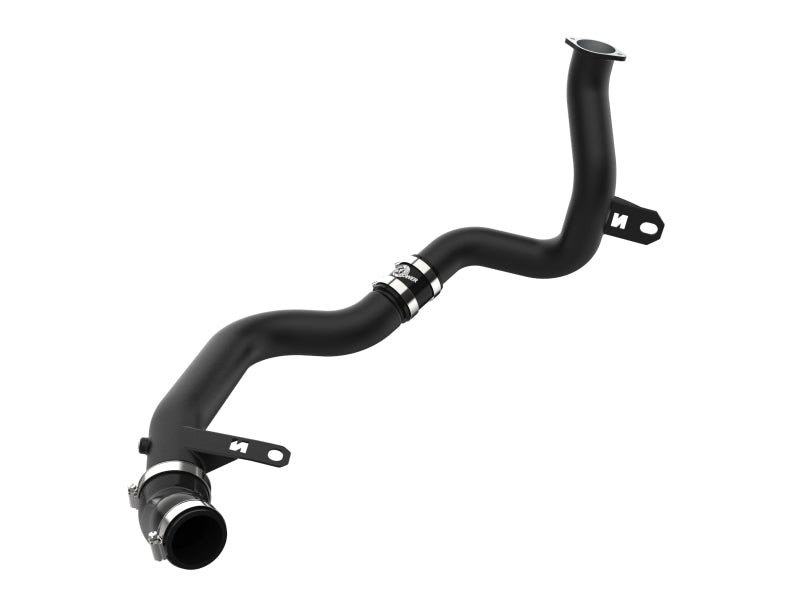 aFe 22-23 Hyundai Kona N L4 2.0L (t) BladeRunner 2-1/4in to 2-1/2in Aluminum Hot Charge Pipe - Black Precision R