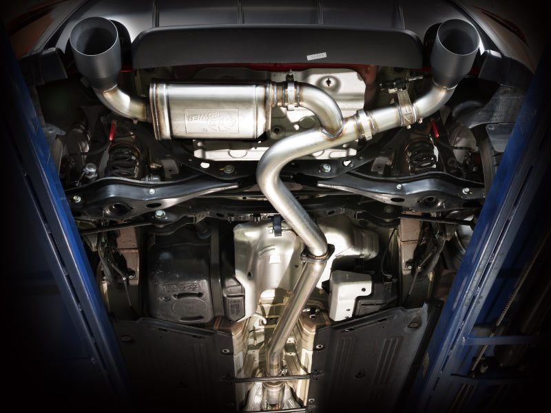 aFe 22-23 Hyundai Kona N L4-2.0L (t) Takeda 3in 304 SS Cat-Back Exhaust System w/ Polished Tips Precision R