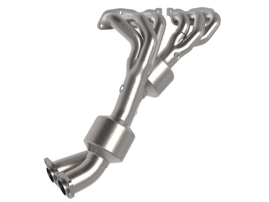 aFe 98-05 Lexus GS300 / 01-05 Lexus IS300 Twisted Steel 304 Stainless Steel Header w/ Cat Precision R