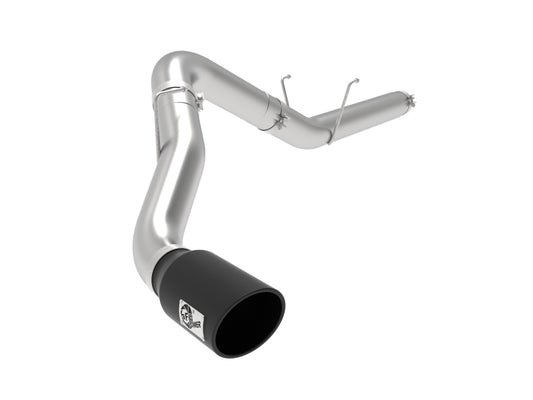 aFe ATLAS 5in Alum Steel DPF-Back Exhaust System w/Black Tip 19-20 Ram Diesel Trucks L6-6.7L (td) Precision R