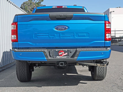 aFe Apollo GT 3in 409 SS Cat-Back Exhaust 2021 Ford F-150 V6 2.7L/3.5L (tt)/V8 5.0L w/ Polished Tips Precision R