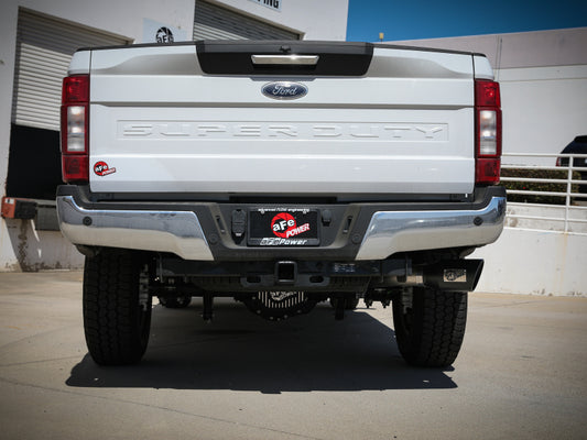 aFe Apollo GT Series 3-1/2in 409 SS Axle-Back Exhaust 17-20 Ford F-250/F-350 6.2/7.3L w/ Black Tips Precision R