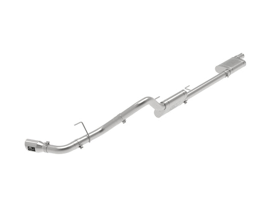 aFe Apollo GT Series 409 Stainless Steel Cat-Back Exhaust 2020 Jeep Gladiator 3.6L - Polished Tip Precision R