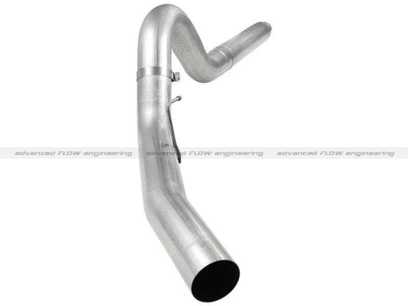 aFe Atlas 5in DPF-Back Aluminized Steel Exh Sys, Ford Diesel Trucks 08-10 V8-6.4L (td) No tip Precision R