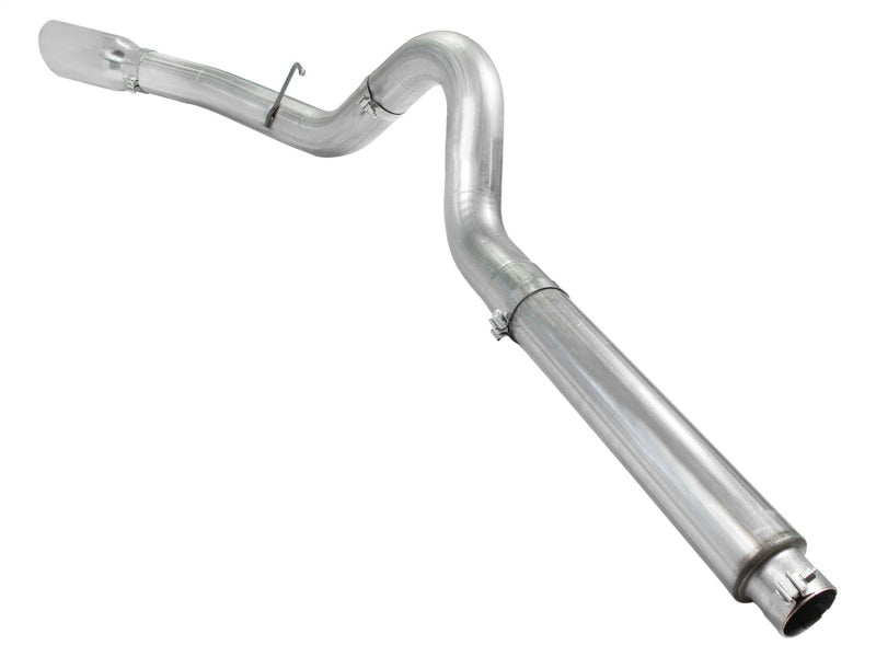 aFe Atlas 5in DPF-Back Aluminized Steel Exh Sys, Ford Diesel Trucks 08-10 V8-6.4L (td) Polished tip Precision R