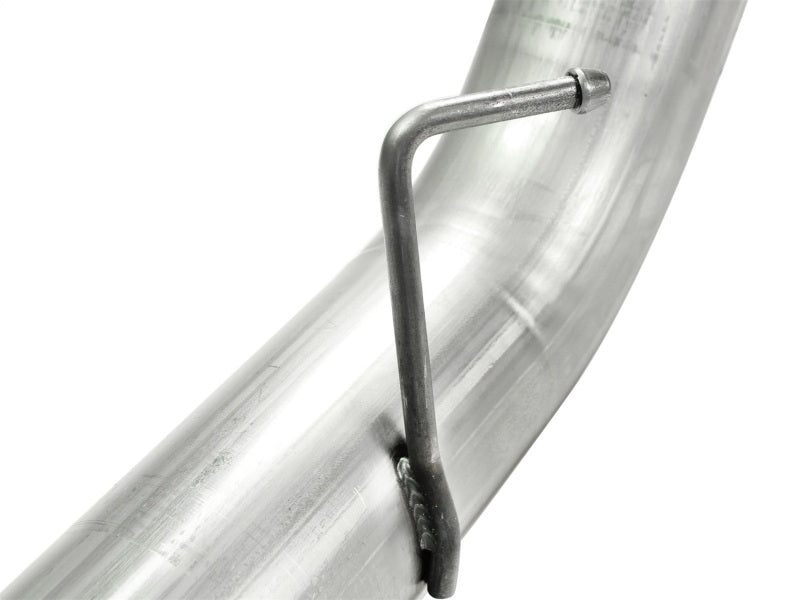 aFe Atlas 5in DPF-Back Aluminized Steel Exh Sys, Ford Diesel Trucks 08-10 V8-6.4L (td) Polished tip Precision R