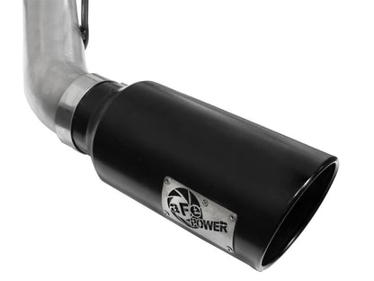 aFe Atlas Exhaust 4in DPF-Back Al Steel 11-14 Ford Diesel Trucks V8-6.7L (td) Precision R