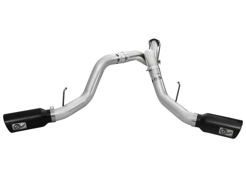 aFe Atlas Exhaust 4in DPF-Back Al Steel 11-14 Ford Diesel Trucks V8-6.7L (td) Precision R