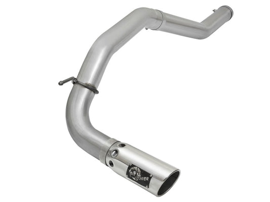 aFe Atlas Exhaust 5in DPF-Back Al Steel 2016 Nissan Titan XD V8-5.0L Polished Tip Precision R