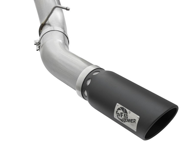 aFe Atlas Exhaust 5in DPF-Back Aluminized Steel w/ Black Tips 16-17 GM Diesel Truck V8-6.6L (td) Precision R