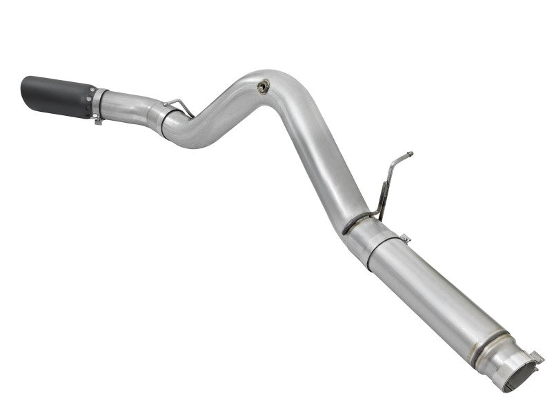 aFe Atlas Exhaust 5in DPF-Back Aluminized Steel w/ Black Tips 16-17 GM Diesel Truck V8-6.6L (td) Precision R