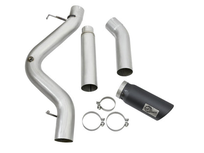 aFe Atlas Exhaust 5in DPF-Back Aluminized Steel w/ Black Tips 16-17 GM Diesel Truck V8-6.6L (td) Precision R