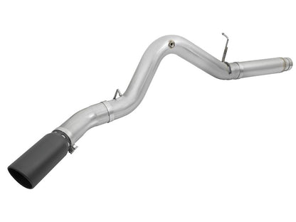 aFe Atlas Exhaust 5in DPF-Back Aluminized Steel w/ Black Tips 16-17 GM Diesel Truck V8-6.6L (td) Precision R