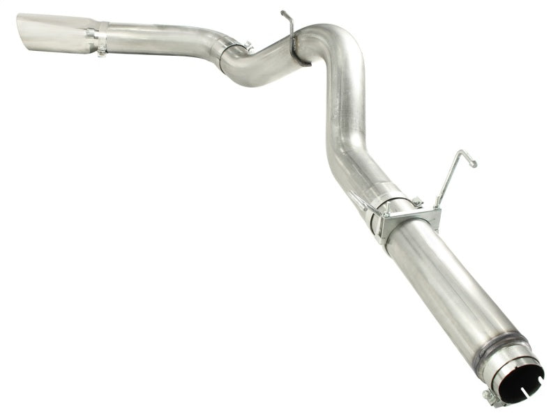 aFe Atlas Exhaust DPF-Back Aluminized Steel Exhaust Dodge Diesel Trucks 07.5-12 L6-6.7L Polished Tip Precision R