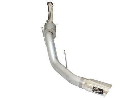 aFe Atlas Exhausts 4in Cat-Back Aluminized Steel Exhaust 2015 Ford F-150 V6 3.5L (tt) Polished Tip Precision R