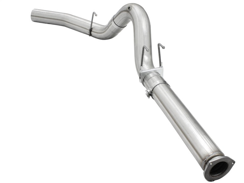 aFe Atlas Exhausts 5in DPF-Back Aluminized Steel Exhaust System 2015 Ford Diesel V8 6.7L (td) No Tip Precision R