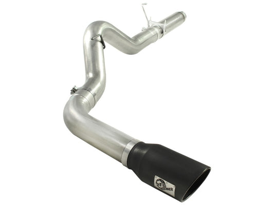 aFe Atlas Exhausts DPF-Back Aluminized Steel Exhaust Dodge Diesel Trucks 07.5-12 L6-6.7L Black Tip Precision R