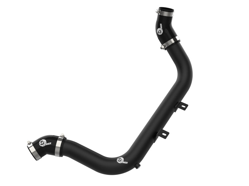 aFe BladeRunner 2-1/4 IN Aluminum Hot Charge Pipe Black 17-20 Hyundai Elantra GT L4-1.6L (t) Precision R