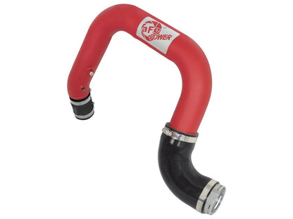 aFe BladeRunner 2.5in Red IC Tube Hot Side w/ Coupling & Clamp Kit 2016 GM Colorado/Canyon 2.8L Precision R