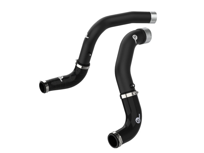 aFe BladeRunner Black 3in Intercooler Hot & Cold Side Pipe Kit 20-21 Jeep Wrangler V6-3.0L (td) Precision R