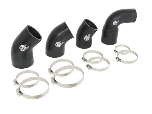 aFe BladeRunner Intercooler Couplings & Clamps Kit and AFE Tube 15-16 Ford Mustang EcoBoost L4-2.3L Precision R