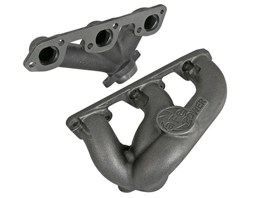 aFe BladeRunner Ported Ductile Iron Exhaust Manifold 07-11 Jeep Wrangler (JK) V6-3.8L Precision R