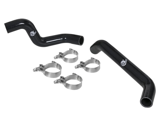 aFe BladeRunner Radiator Hose Kit w/ Black Hoses 07-11 Jeep Wrangler (JK) V6 3.8L Precision R