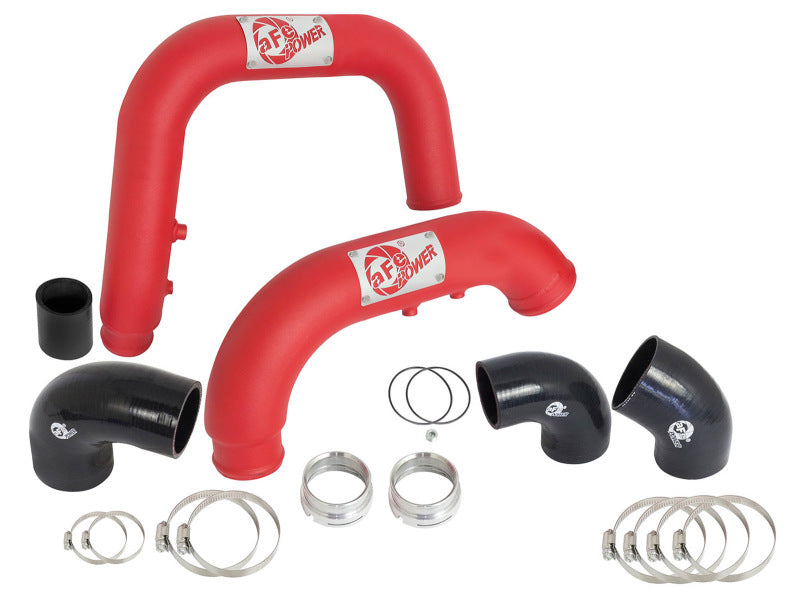 aFe BladeRunner Red Intercooler Tubes Combo 2016 GM Colorado/Canyon I4-2.8L (td) Precision R