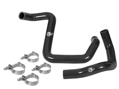 aFe BladeRunner Silicone Radiator Hose Kit 12-18 Jeep Wrangler (JK) V6 3.6L - Black Precision R